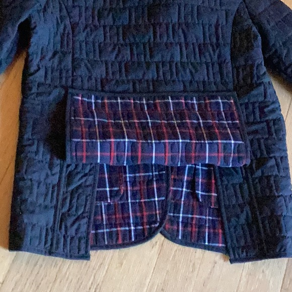 Tommy Hilfiger woven black quilted snap front shirt jacket w/cordu… - Picture 11 of 11